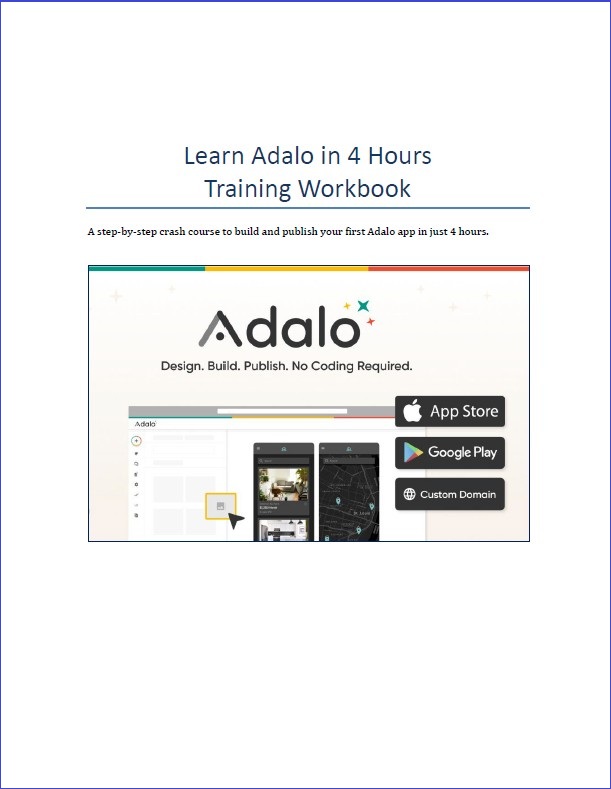 Learn Adalo in 4 Hours